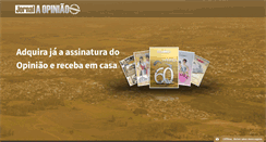 Desktop Screenshot of jornalaopiniao.com.br